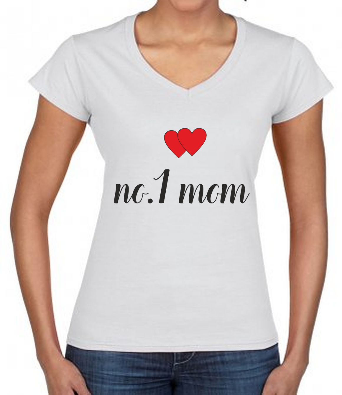 No 1 Mom - Mothers Day T Shirt - Can be Peronalised to No 1 Mum No 1 M ...