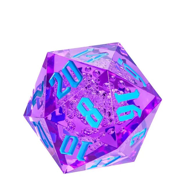 55mm Titan d20 - Sharp Edge Bubbling Cauldron