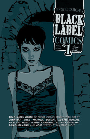 Photo of black label comics