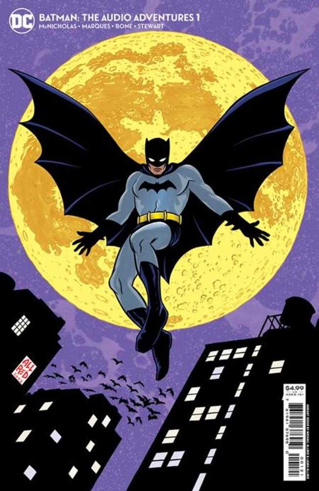 Batman The Audio Adventures #1 (Of 7) Cover B Michael Allred Card Stoc –  The Fourth Place