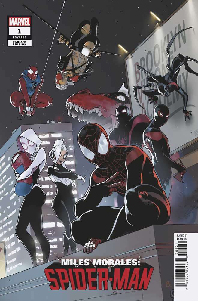 Miles Morales Spider-Man #1 Bengal Connecting Variant – The Fourth Place