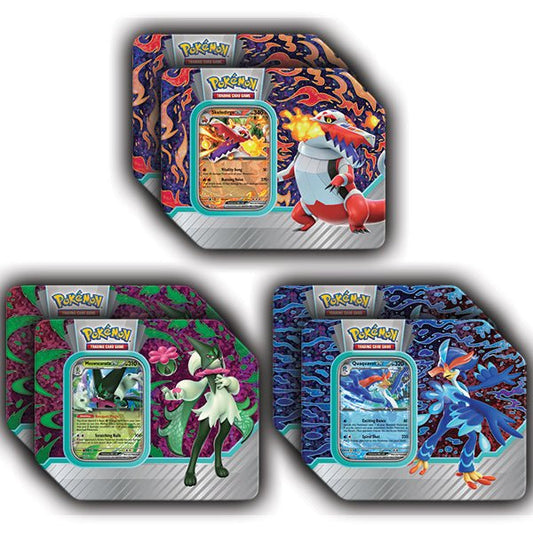 Pokemon TCG: Paldea Legends Tin Bundle - Miraidon ex & Koraidon ex —  MyShopville