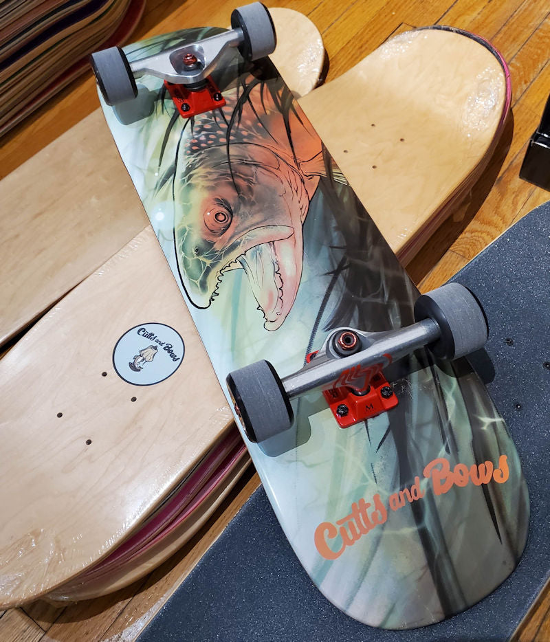 Cutts & Bows Bull Trout Cruiser Complete Skateboard - artondeck.com