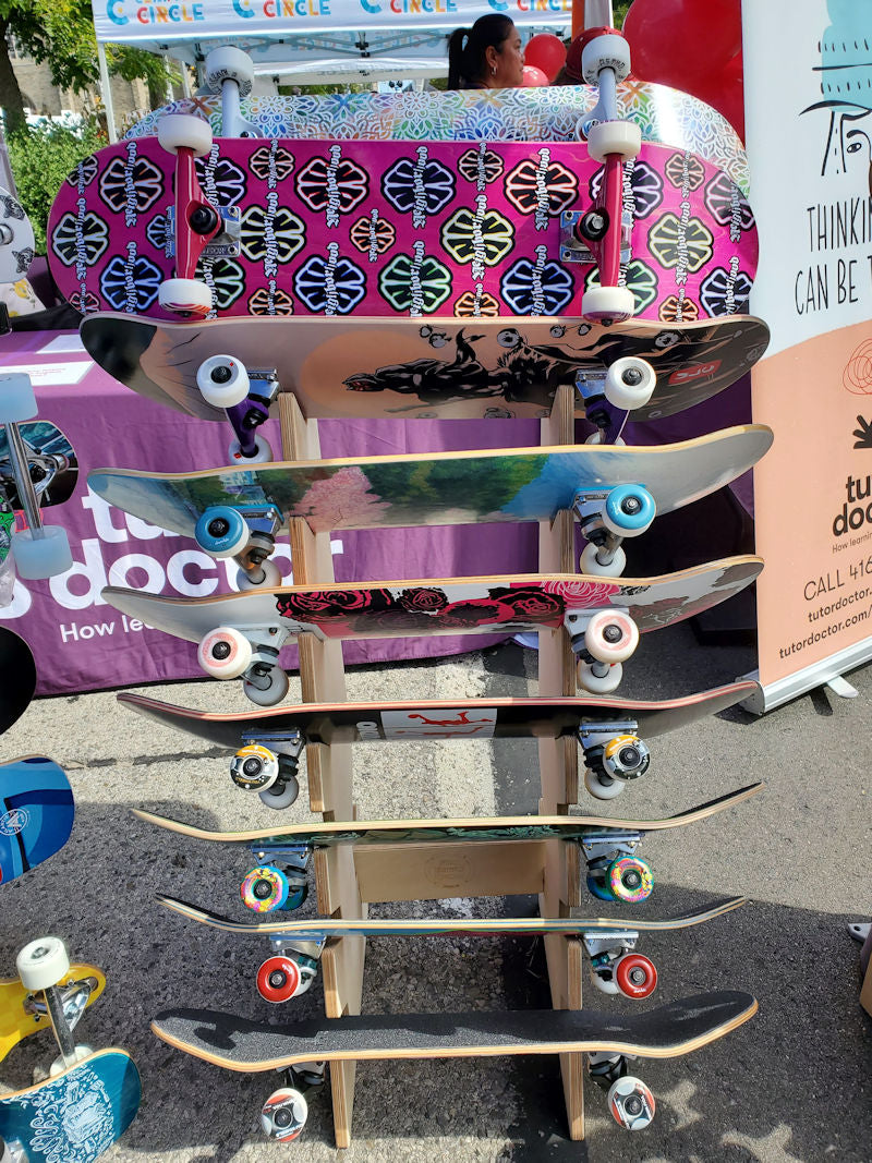 Art on Deck Skateboard Tent