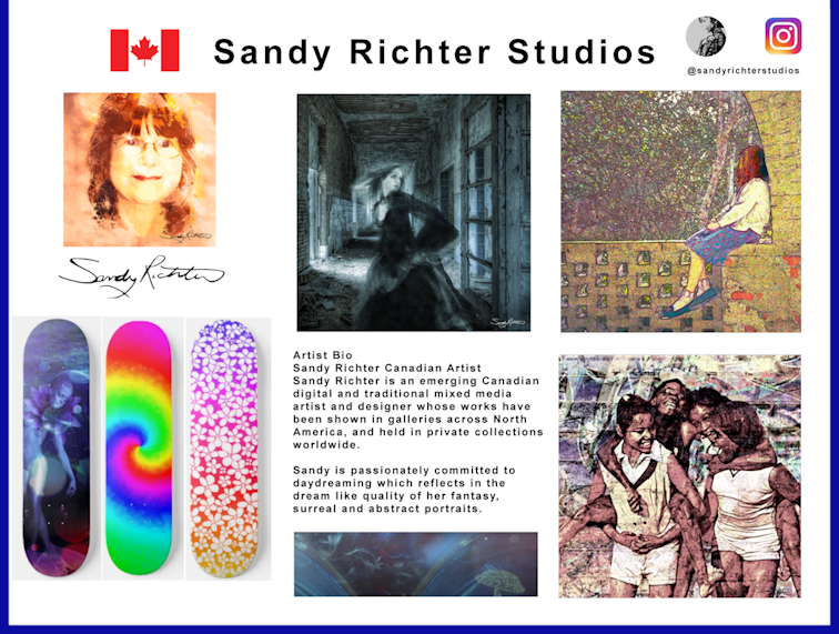 Sandy Richter Studios featured at artondeck.com