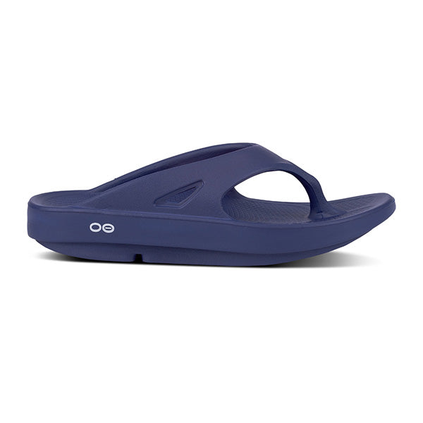 Oofos Unisex Ooringinal Thong Sandal Black SportSA