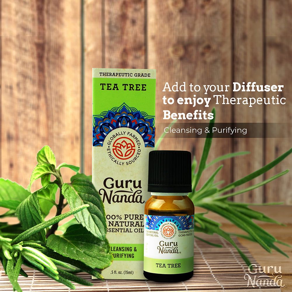 GuruNanda | Tea Tree Essential Oil (2-Pack)