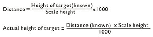 formula to get the distance