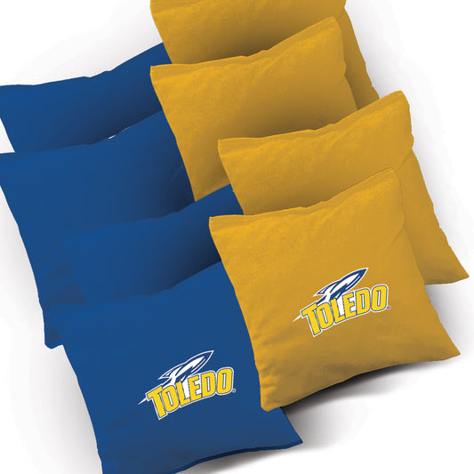 Blue and Yellow Cornhole Bags