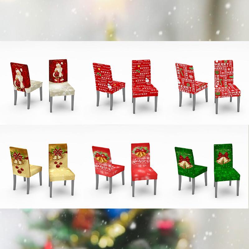 Dekoration Weihnachten Tischdecke Stuhlbezug