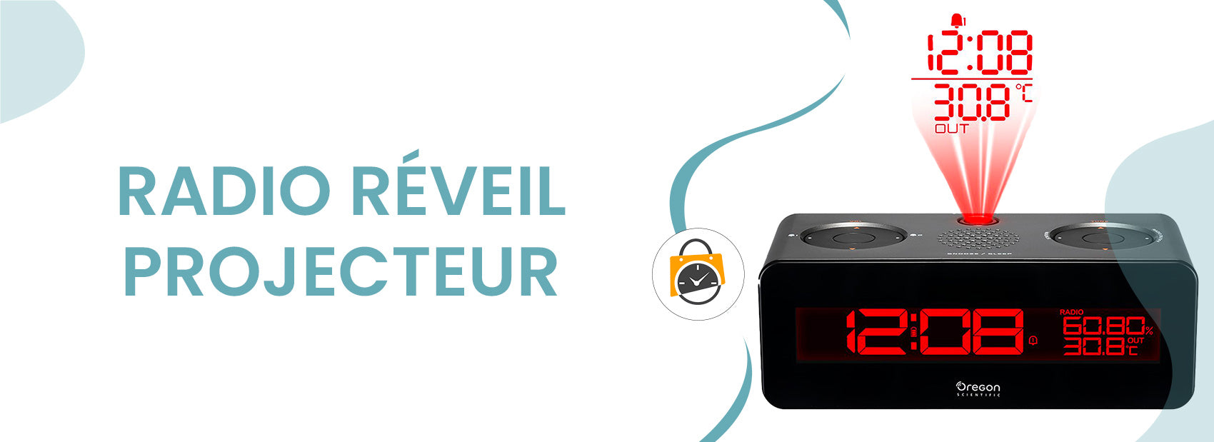 Reveil projecteur