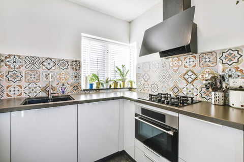 Handcrafted Tiles kitchen Backsplash Design - GlobalFair