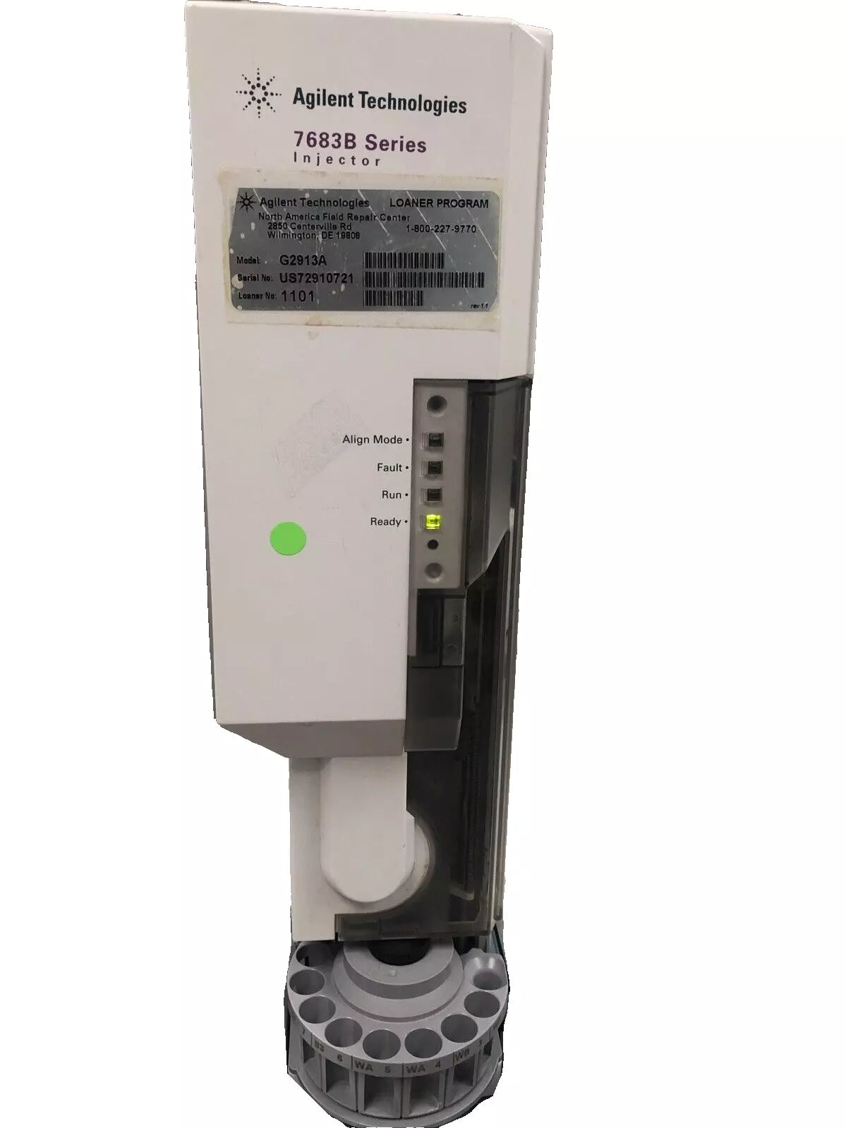 Agilent 7683B G2913A ALS Autosampler Injector for 6890 GC tested