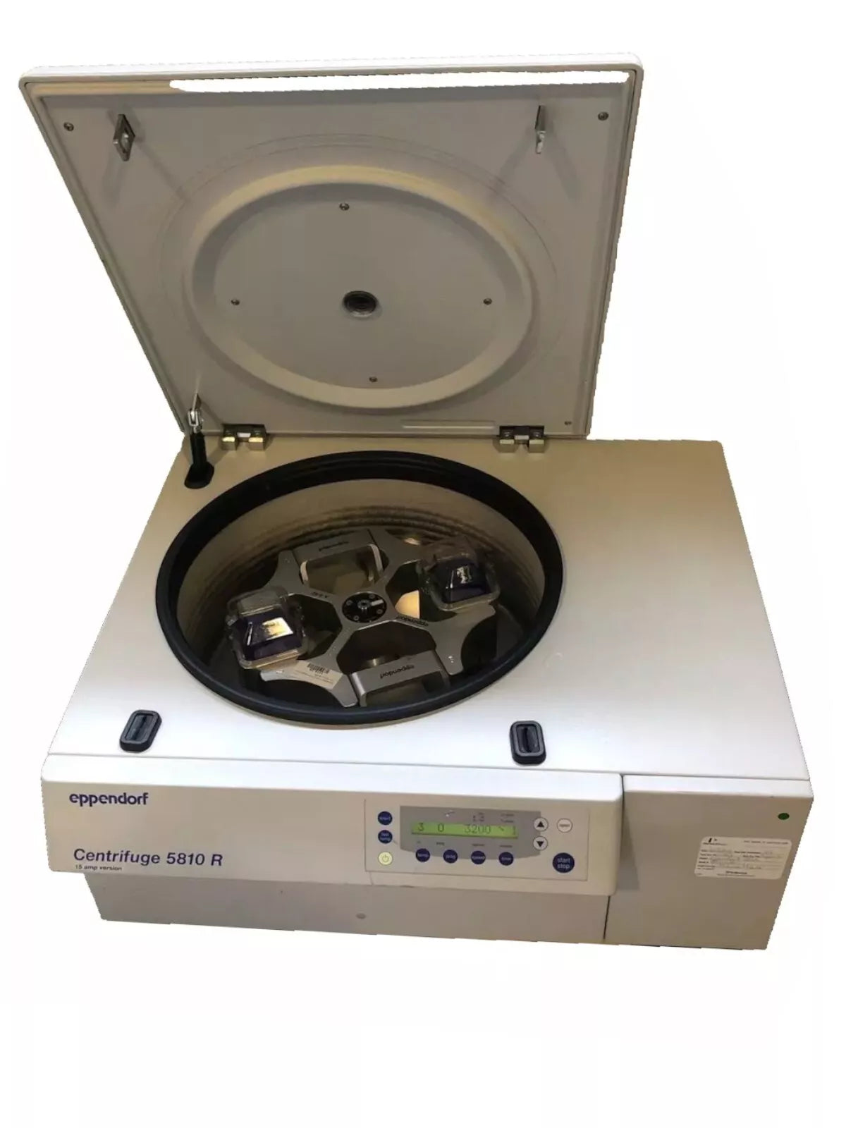 Eppendorf 5810R Centrifuge 5810 R Refrigerated with Rotor & Buckets Video 120v