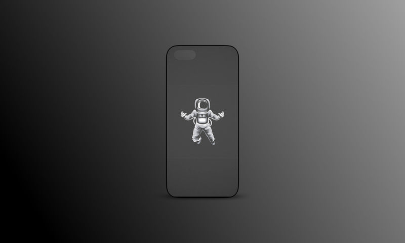 Flying Astronaut iPhone Case