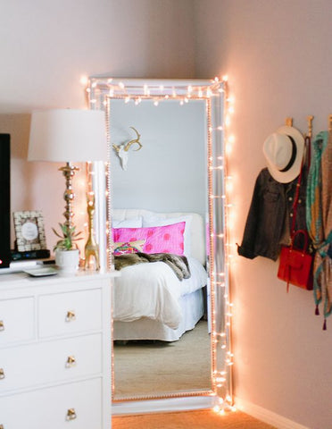 bedroom fairy lights