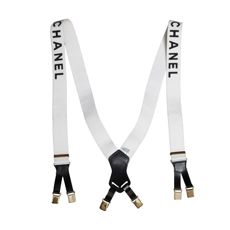 chanel suspender