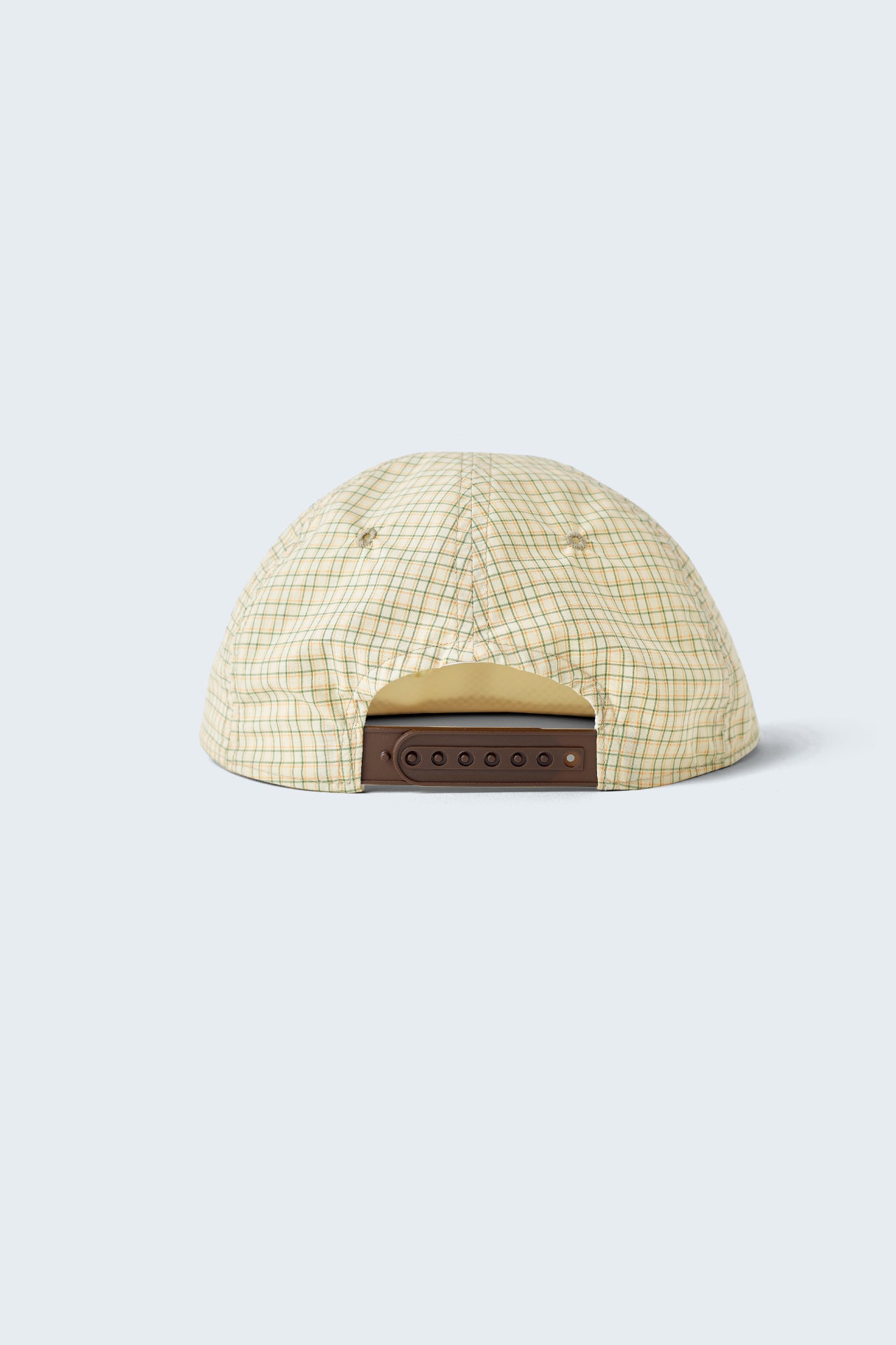 pwa micro check 6panel cap yellow size M-