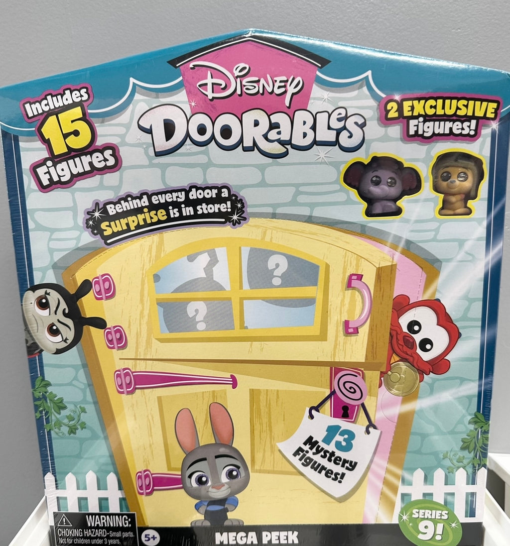 Disney Doorables Series 9 MEGA Peek Playset [15 Figures! Including 2!]