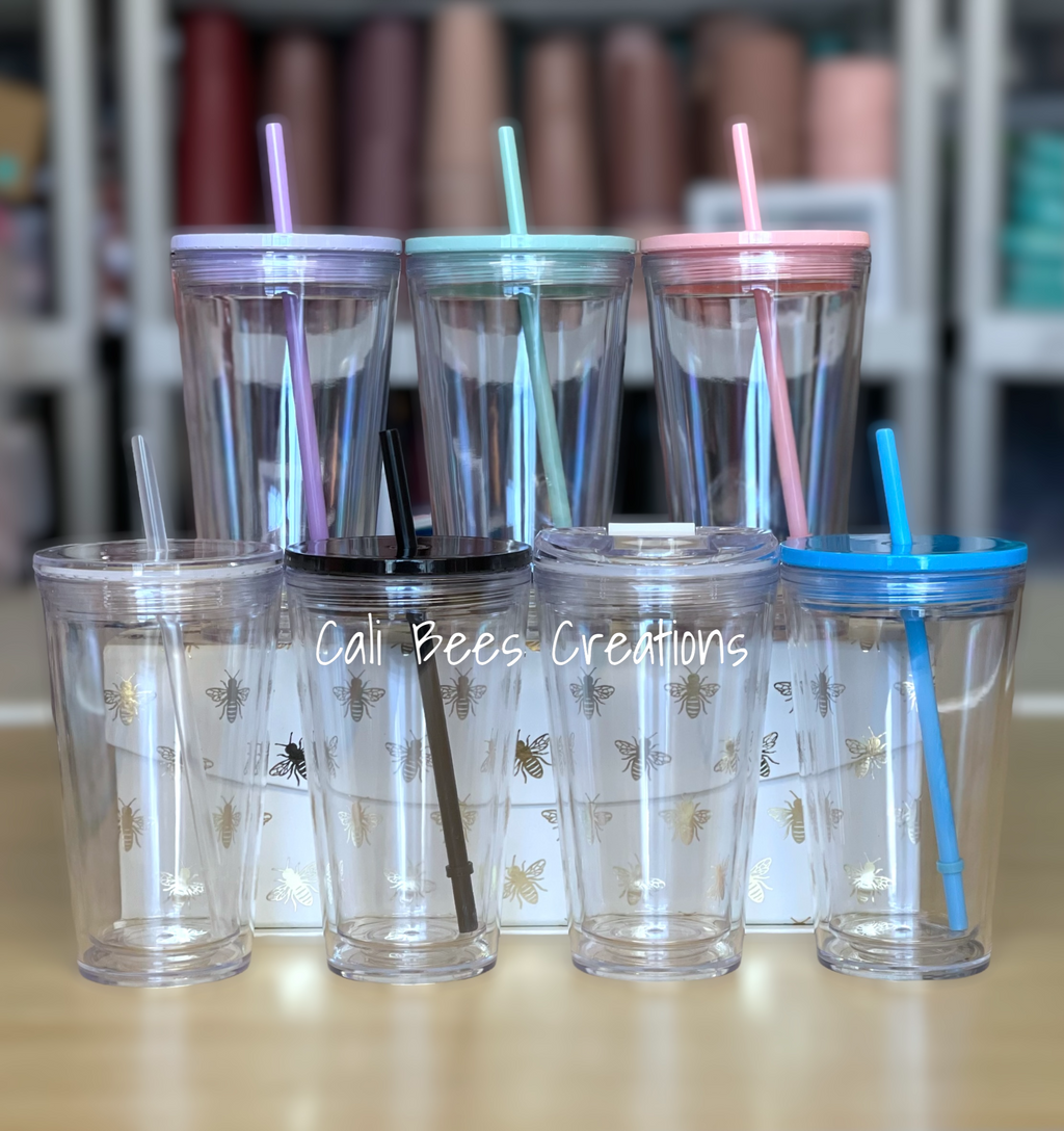 Clear Double Wall Tumbler