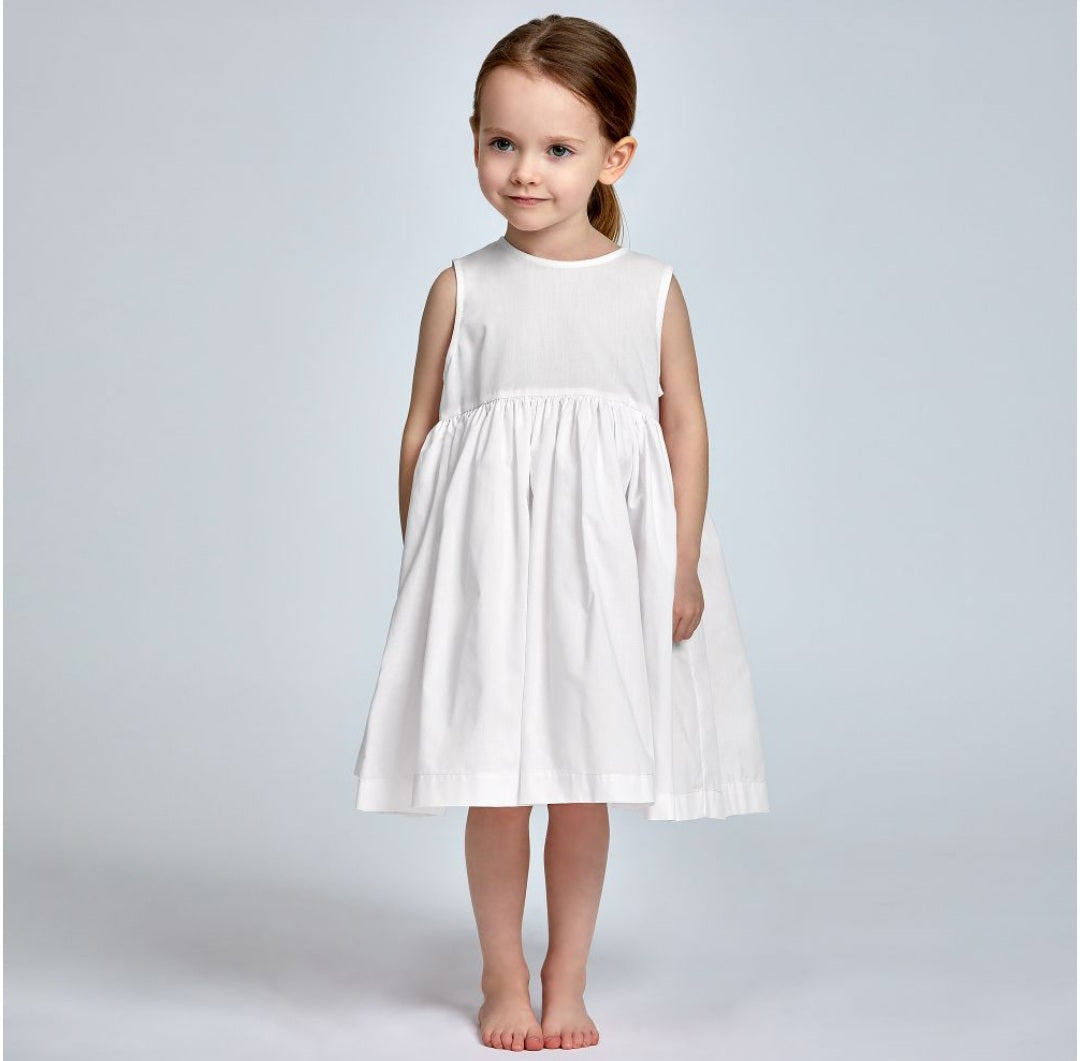 Zeebrasem Transparant de elite White Petticoat Dress – Hopscotch Baby and Children's Boutique