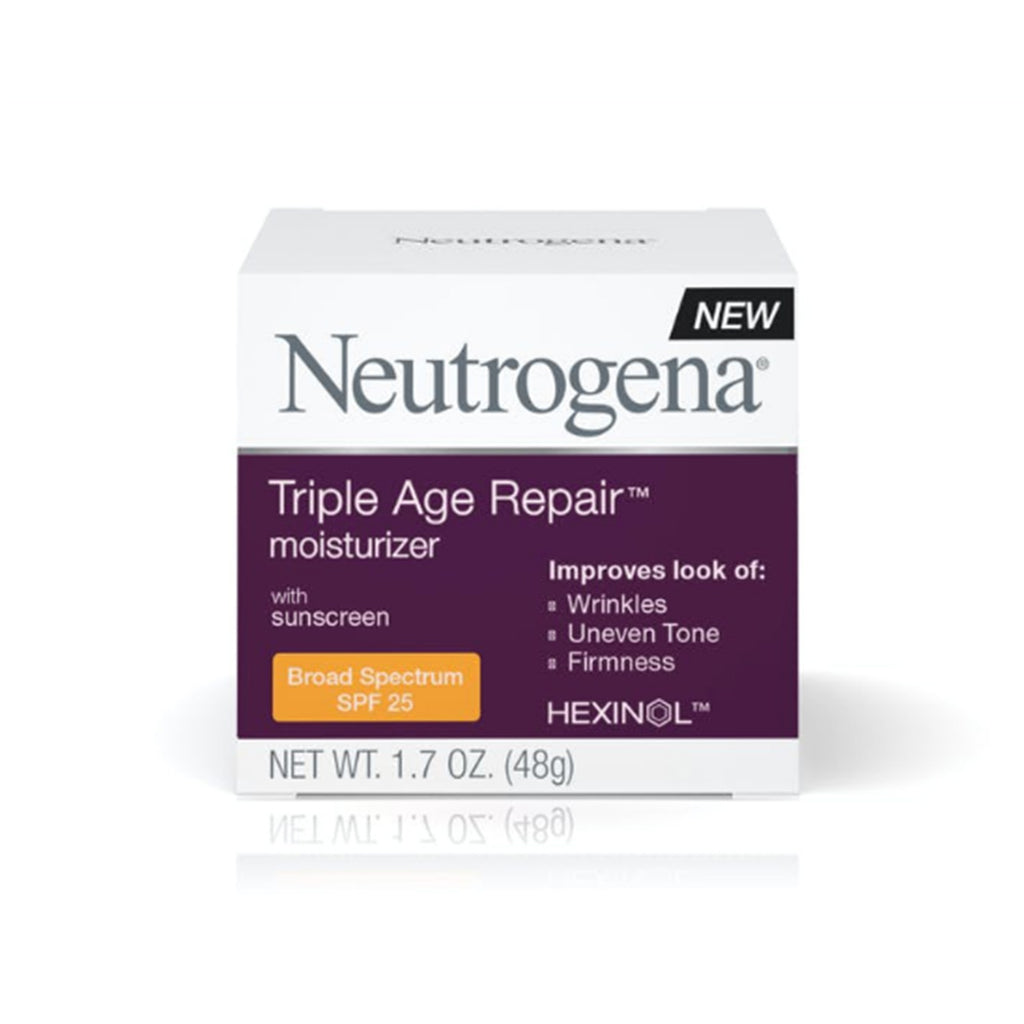 neutrogena triple age repair moisturizer spf 25