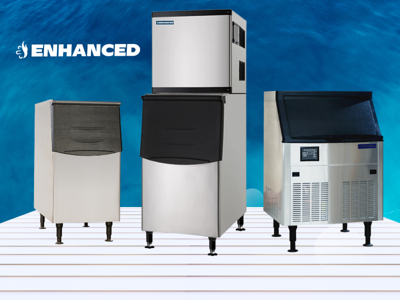 Enhanced Ice Machines and Ice Bins