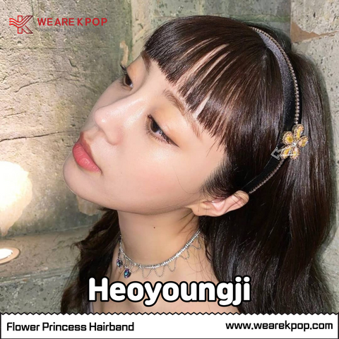 Flower Princess Hairband (Heoyoungji) - 925 Sterling Silver