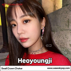 Swal Crown Choker (Heoyoungji) - 925 Sterling Silver - WE ARE KPOP - KPOP ALBUM STORE