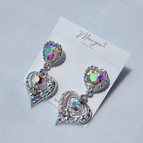 Suga Suga Run Love Dive Earring (Ive-Jangwonyoung,Wooah-Nana,Rocketpunch-Yukyung) - 925 Sterling Silver