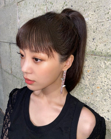 Butterfly Earrings Drop Daily Earrings (Ive-Jangwonyoung,Redvelvet-Wendy) - 925 Sterling Silver