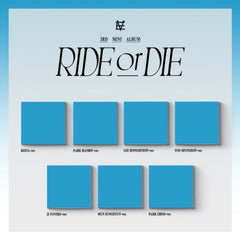 EVNNE - 3rd Mini Album [RIDE or DIE] (Digipack VER.)(Random Ver.) - WE ARE KPOP - KPOP ALBUM STORE