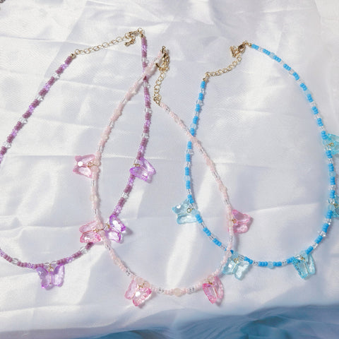 Butterfly Beads Necklace