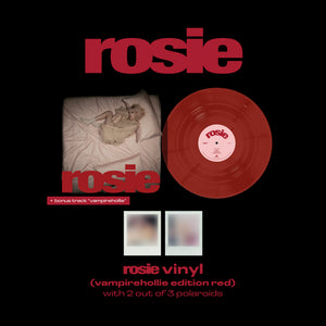 로제 (ROSE) - FIRST STUDIO ALBUM [ROSIE] VINYL (vampirehollie edition red) - WE ARE KPOP - KPOP ALBUM STORE