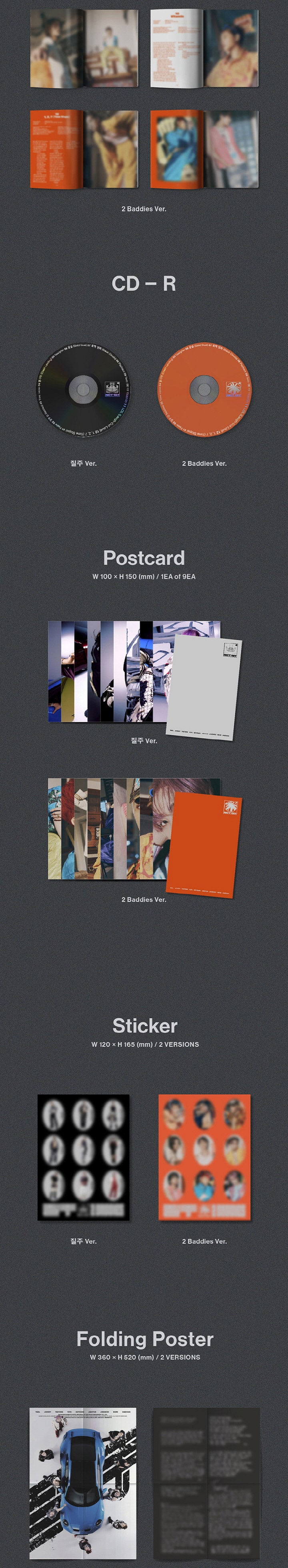 [SALE] NCT 127 ALBUM - 2 BADDIES (PHOTOBOOK VER.)