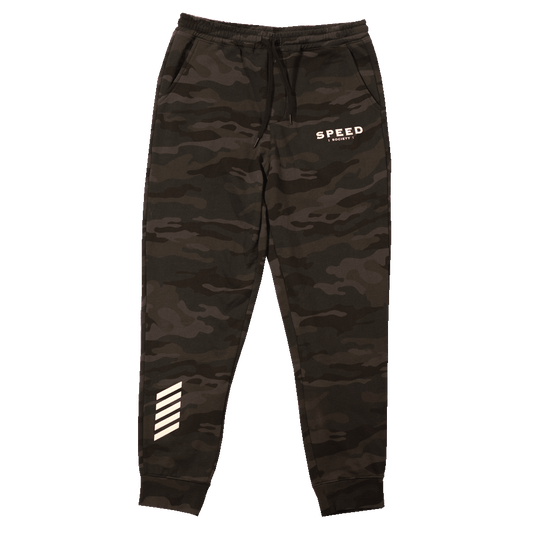 Omega Camo Tapered Joggers – The King McNeal Collection