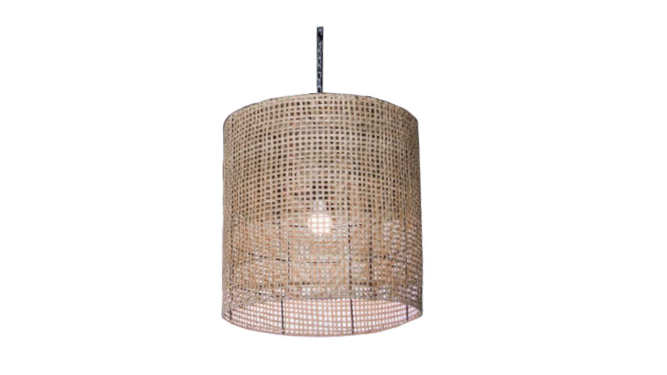 bunnings rattan pendant