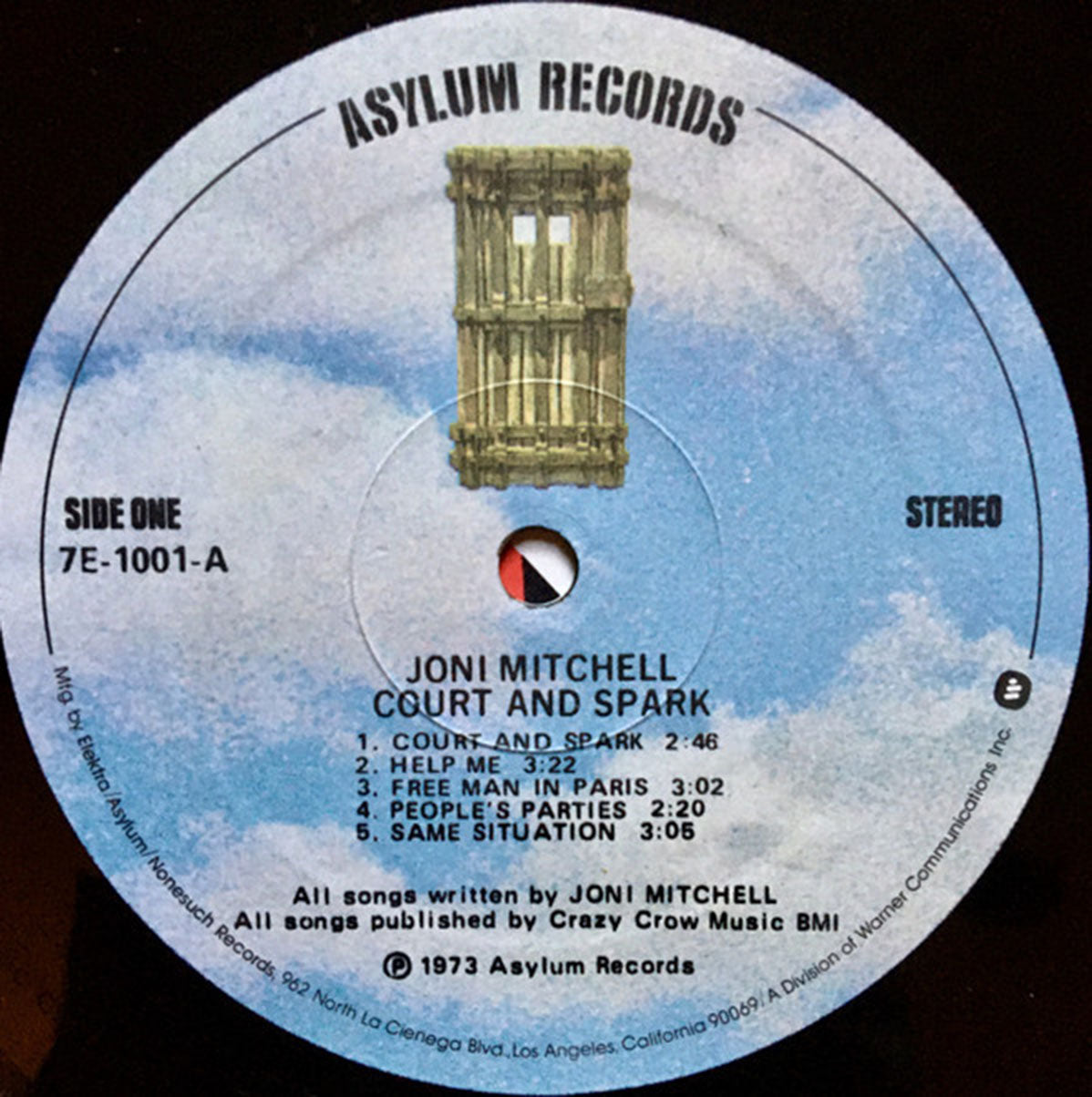 Joni Mitchell ‎– Court And Spark - US Pressing – Vinyl Pursuit Inc