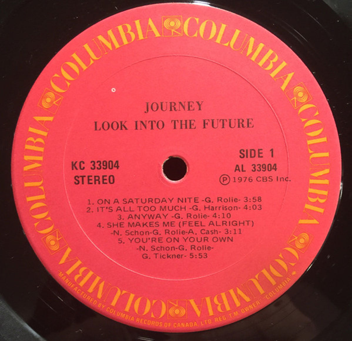 journey look into the future vinyl