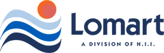 Lomart logo swimming pool company