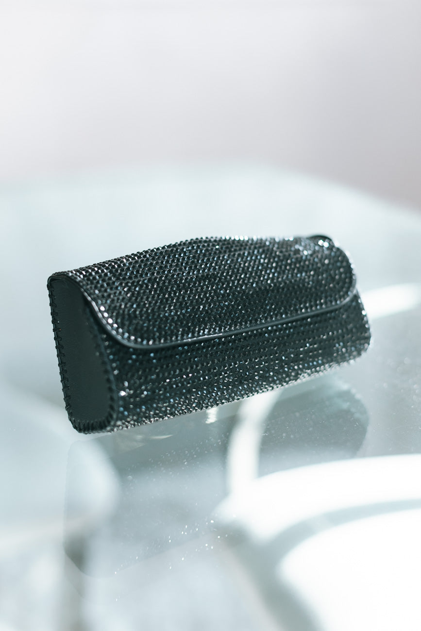 Rhinestone Sunglass Flap Holder Visor Clip