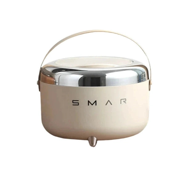 Mini Trash Can with Lid, Office Wastebasket, Creative Storage Bucket