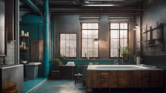 Rustic Elegance: Industrial Bathroom Decor Ideas