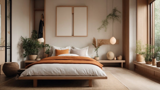 Scandinavian Tranquility Meets Japanese Elegance: Bedroom Japandi Decor Tips