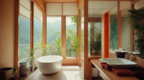 Serenity in Simplicity: Asian Bathroom Decor Ideas