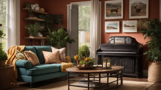 Transform Your Living Room with Farmhouse Decor