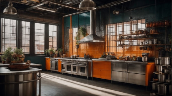 Vintage Industrial: Retro-Inspired Kitchen Decor Ideas with a Twist