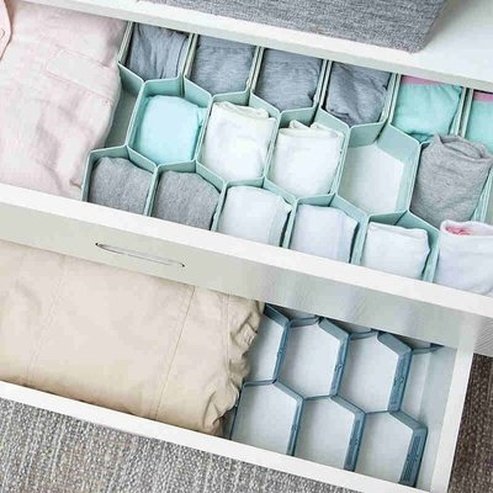 Honeycomb Drawer Divider Household Drawer Organizer Inserts Honeycomb Drawer Divider Organizer Insert – Dondepiso