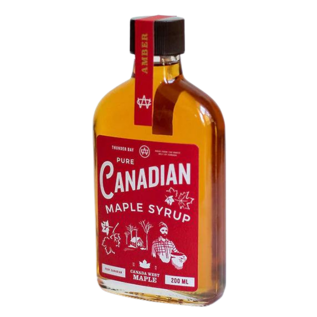 200ml pure maple syrup flask