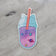 Galaxy Bubble Tea Stickers